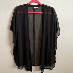 BP. Sheer Black Boho Kimono